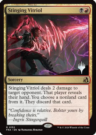 Image of Stinging Vitriol (PPFRA-152) - Promo Pack: Reality Fracture