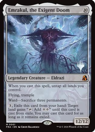 Image of Emrakul, the Exigent Doom (PPFRA-001) - Promo Pack: Reality Fracture Foil