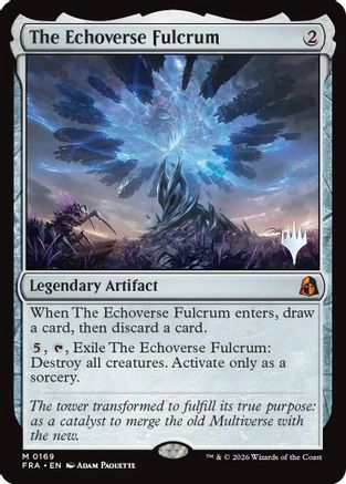 Image of The Echoverse Fulcrum (PPFRA-169) - Promo Pack: Reality Fracture Foil