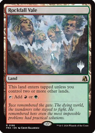 Image of Rockfall Vale (PPFRA-186) - Promo Pack: Reality Fracture Foil