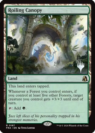 Image of Roiling Canopy (PPFRA-187) - Promo Pack: Reality Fracture Foil
