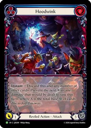 Image of Hoodwink - JDG091 (JDG091) - Flesh and Blood: Promo Cards Rainbow Foil