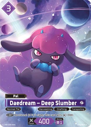 Image of Daedream - Deep Slumber - EPR-008S (EPR-008S) - Palworld Promo Cards Foil