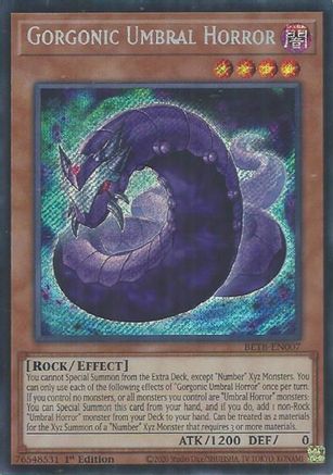 Image of Gorgonic Umbral Horror (BETB-EN007) - Beyond the Brave 1st Edition