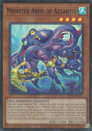 Image of Monster Arms of Atlantis (BETB-EN015) - Beyond the Brave 1st Edition