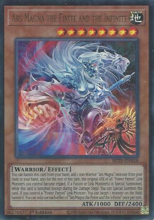 Image of Ars Magna the Finite and the Infinite (BETB-EN018) - Beyond the Brave 1st Edition