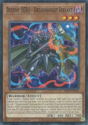 Image of Destiny HERO - Dreadnought Servant (BETB-EN023) - Beyond the Brave 1st Edition
