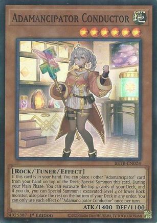 Image of Adamancipator Conductor (BETB-EN024) - Beyond the Brave 1st Edition
