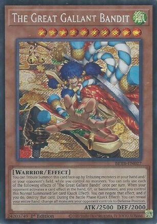 Image of The Great Gallant Bandit (BETB-EN027) - Beyond the Brave 1st Edition