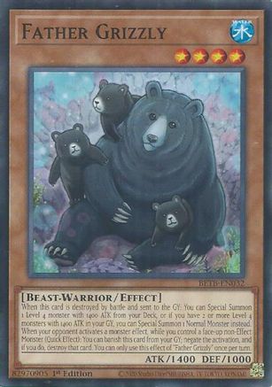 Image of Father Grizzly (BETB-EN032) - Beyond the Brave 1st Edition