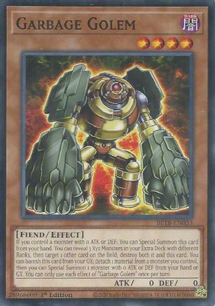 Image of Garbage Golem (BETB-EN033) - Beyond the Brave 1st Edition