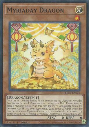 Image of Myriaday Dragon (BETB-EN035) - Beyond the Brave 1st Edition