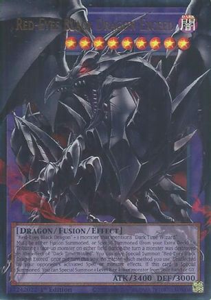 Image of Red-Eyes Black Dragon Exceed (Extended Art) (BETB-EN036) - Beyond the Brave 1st Edition