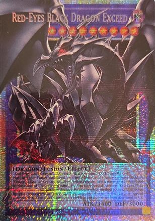 Image of Red-Eyes Black Dragon Exceed (Starlight Rare) (Extended Art) (BETB-EN036) - Beyond the Brave 1st Edition