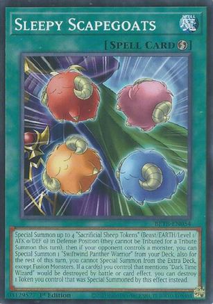 Image of Sleepy Scapegoats (BETB-EN054) - Beyond the Brave 1st Edition