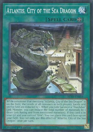 Image of Atlantis, City of the Sea Dragon (BETB-EN058) - Beyond the Brave 1st Edition
