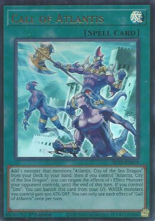 Image of Call of Atlantis (BETB-EN059) - Beyond the Brave 1st Edition