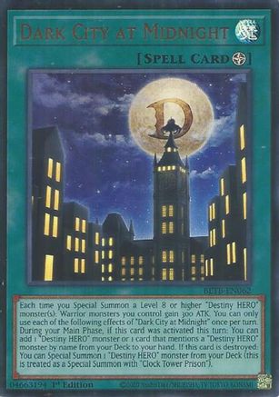 Image of Dark City at Midnight (BETB-EN062) - Beyond the Brave 1st Edition