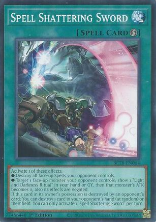 Image of Spell Shattering Sword (BETB-EN064) - Beyond the Brave 1st Edition