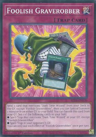 Image of Foolish Graverobber (BETB-EN070) - Beyond the Brave 1st Edition