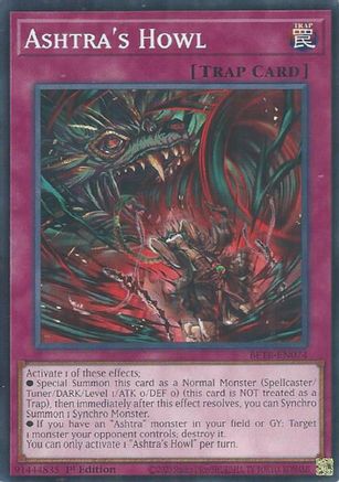 Image of Ashtra's Howl (BETB-EN074) - Beyond the Brave 1st Edition