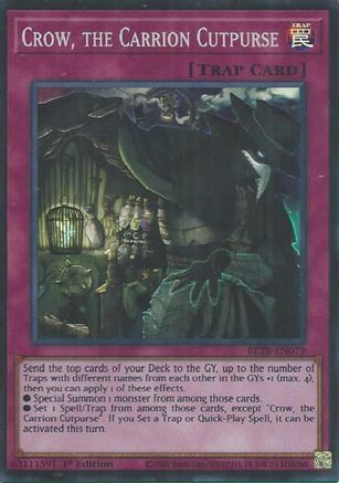 Image of Crow, the Carrion Cutpurse (BETB-EN079) - Beyond the Brave 1st Edition