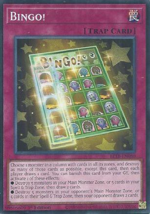 Image of Bingo! (BETB-EN080) - Beyond the Brave 1st Edition