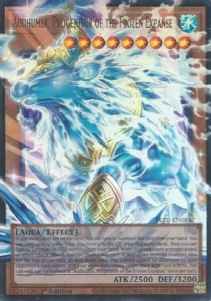 Image of Audhumla, Progenitor of the Frozen Expanse (Extended Art) (BETB-EN081) - Beyond the Brave 1st Edition