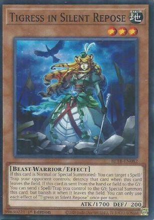 Image of Tigress in Silent Repose (BETB-EN082) - Beyond the Brave 1st Edition