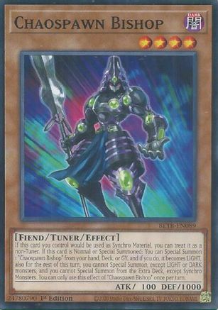 Image of Chaospawn Bishop (BETB-EN089) - Beyond the Brave 1st Edition