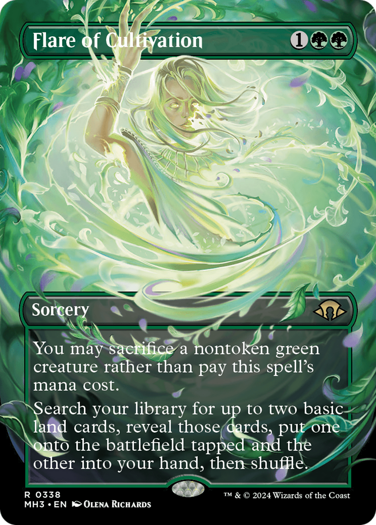 Image of Flare of Cultivation (Borderless) [Modern Horizons 3]