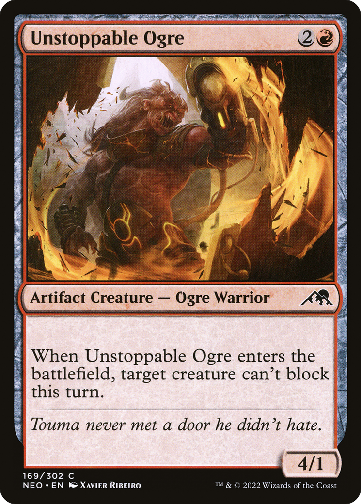 Image of Unstoppable Ogre [Kamigawa: Neon Dynasty]