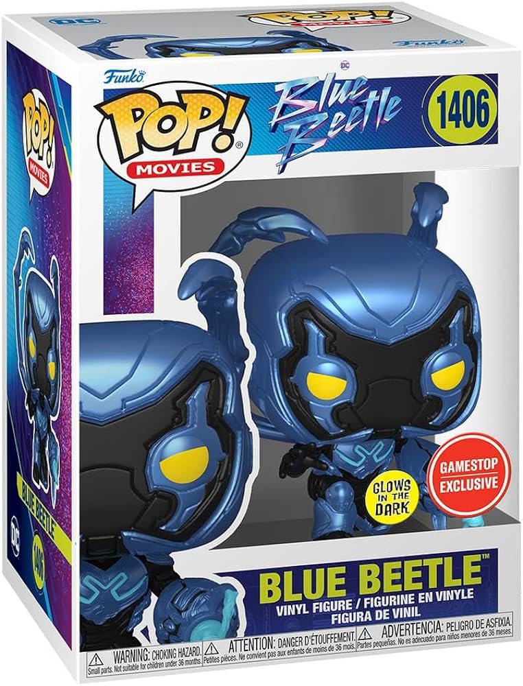 Image of Blue Beetle (Gamestop Exclusive Glows in The Dark) #1406