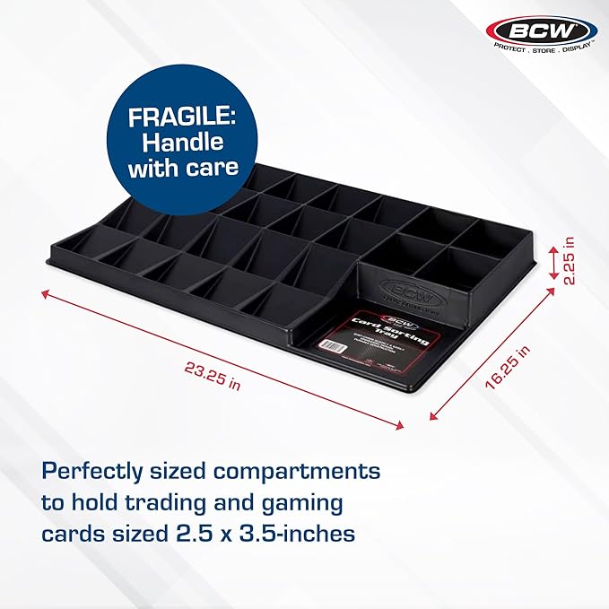 Image of BCW Card Sorting Tray - 24 Slot/Cells