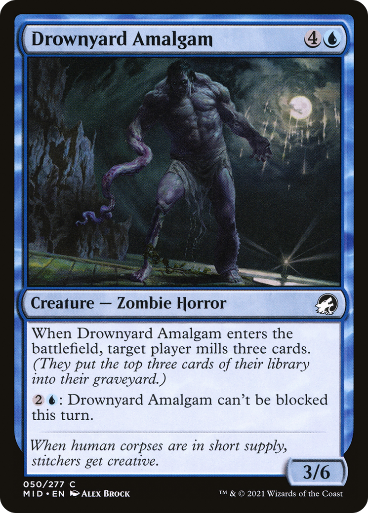 Image of Drownyard Amalgam [Innistrad: Midnight Hunt]