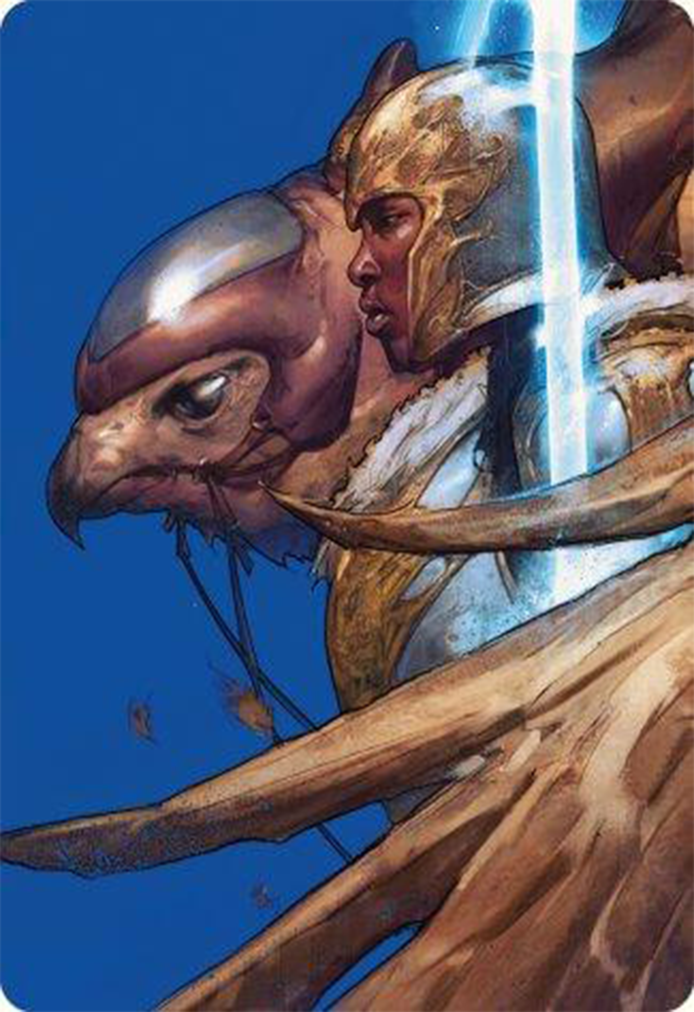 Image of Arna Kennerud, Skycaptain Art Card [Modern Horizons 3 Art Series]
