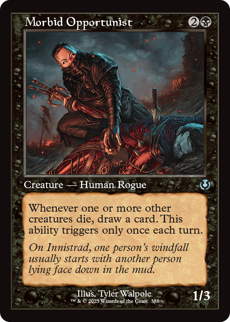 Image of Morbid Opportunist (Retro Frame) [Innistrad Remastered]