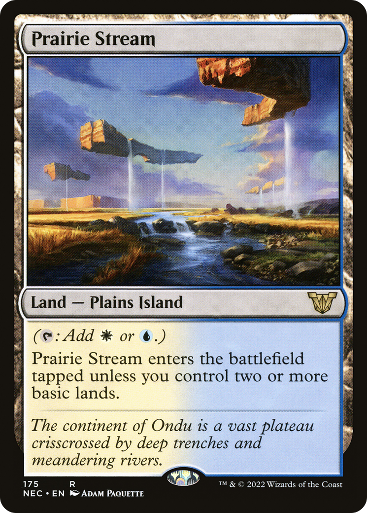 Image of Prairie Stream [Kamigawa: Neon Dynasty Commander]
