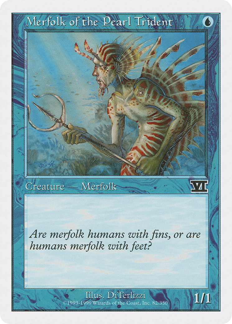 Image of Merfolk of the Pearl Trident [Classic Sixth Edition]