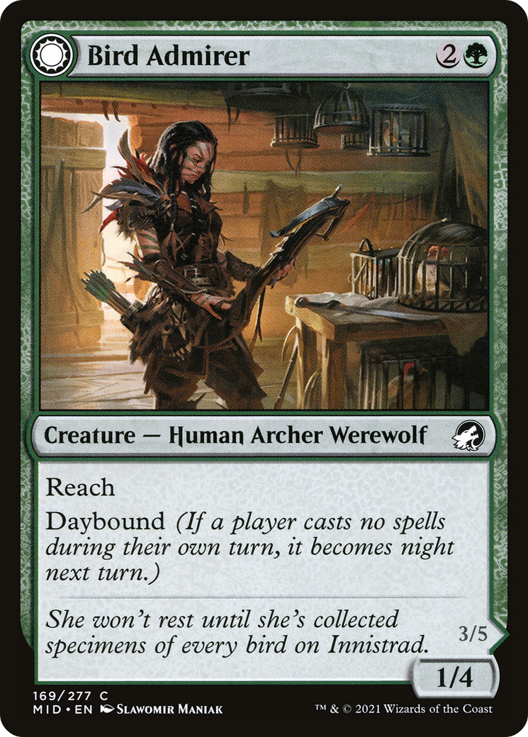 Image of Bird Admirer // Wing Shredder [Innistrad: Midnight Hunt]