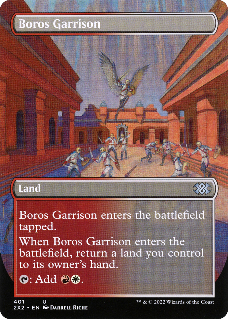 Image of Boros Garrison (Borderless Alternate Art) [Double Masters 2022]