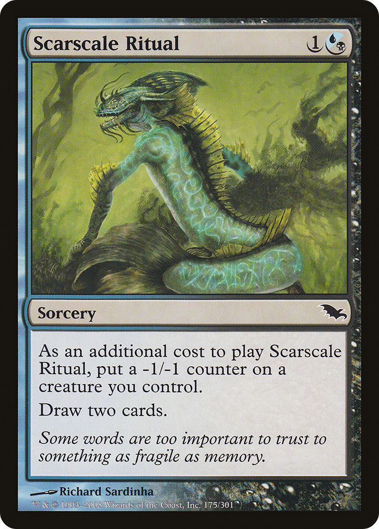 Image of Scarscale Ritual [Shadowmoor]