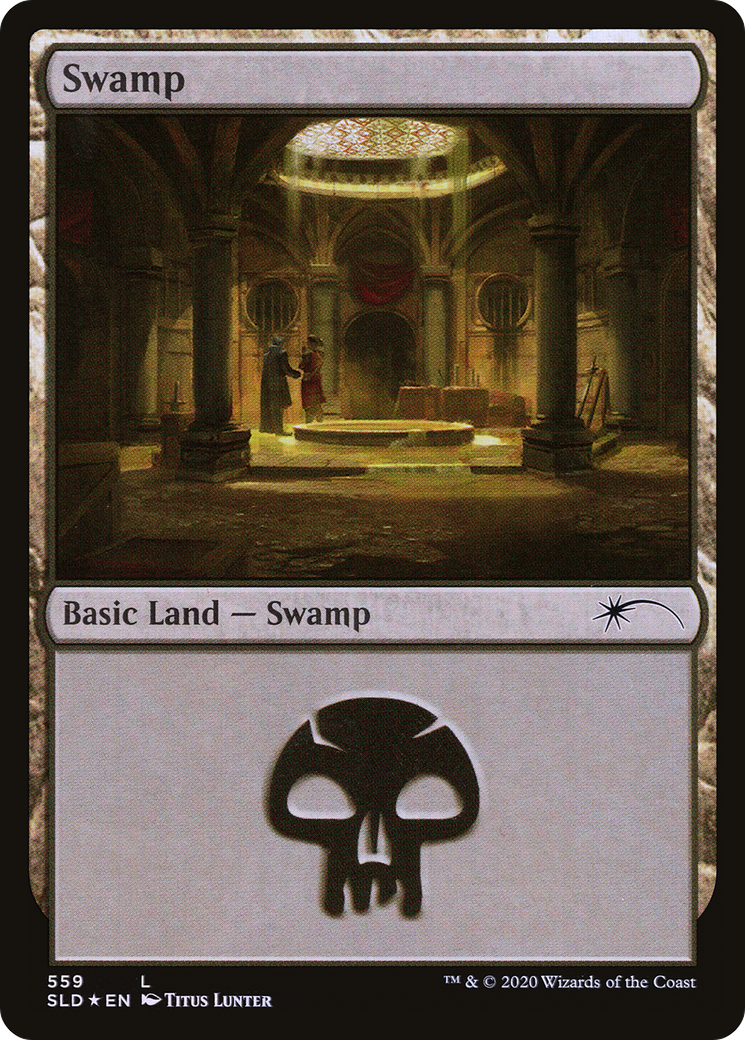 Image of Swamp (Rogues) (559) [Secret Lair Drop Promos]