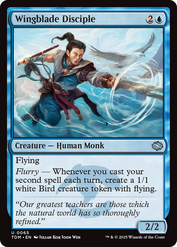 Image of Wingblade Disciple [Tarkir: Dragonstorm]