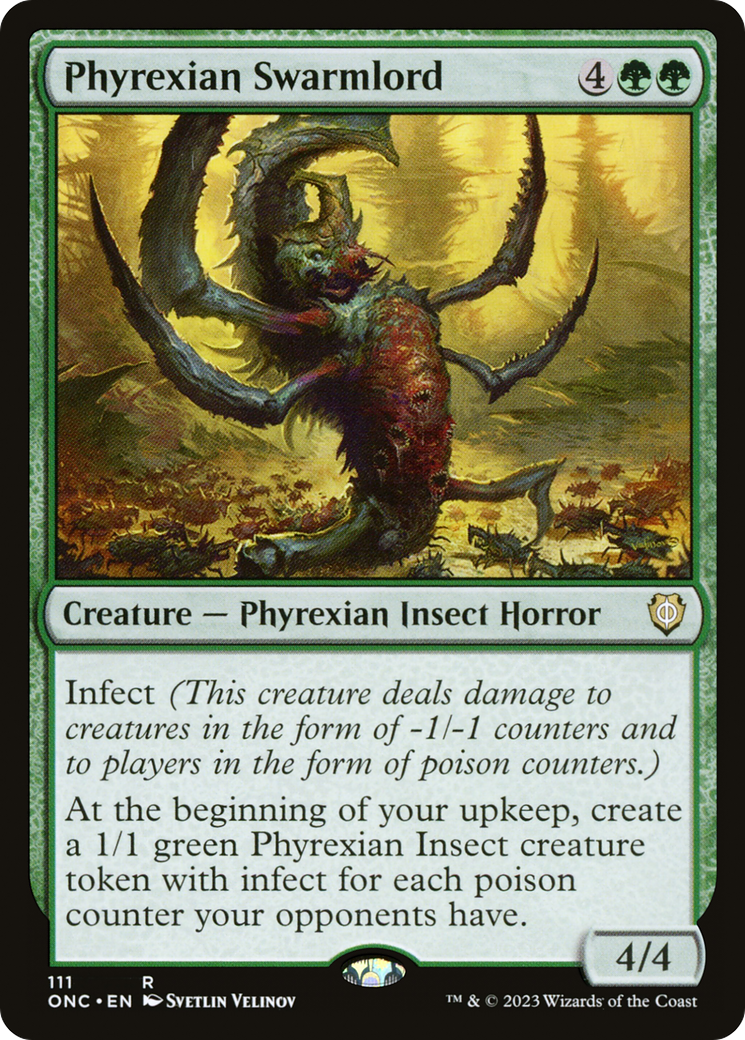 Image of Phyrexian Swarmlord [Phyrexia: All Will Be One Commander]