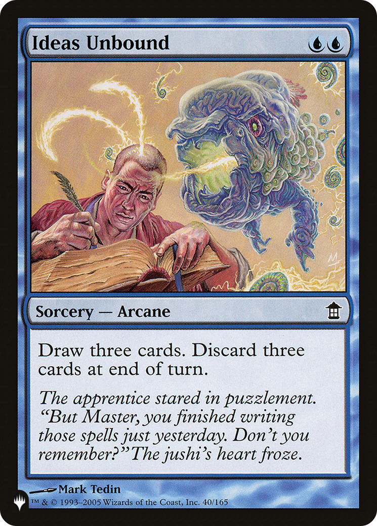 Image of Ideas Unbound [The List]