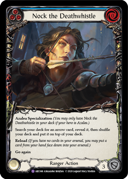 Image of Nock the Deathwhistle [U-ARC046] (Arcane Rising Unlimited)  Unlimited Normal