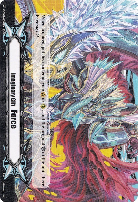 Image of Imaginary Gift [Force] // [Imaginary Gift [Force II] Double-sided Gift Marker - Revenger, Raging Form Dragon (V-GM/0138EN) [Gift Markers]