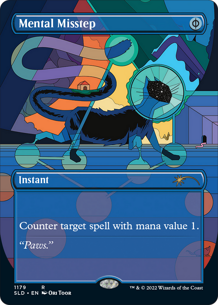 Image of Mental Misstep (Borderless) [Secret Lair Drop Series]