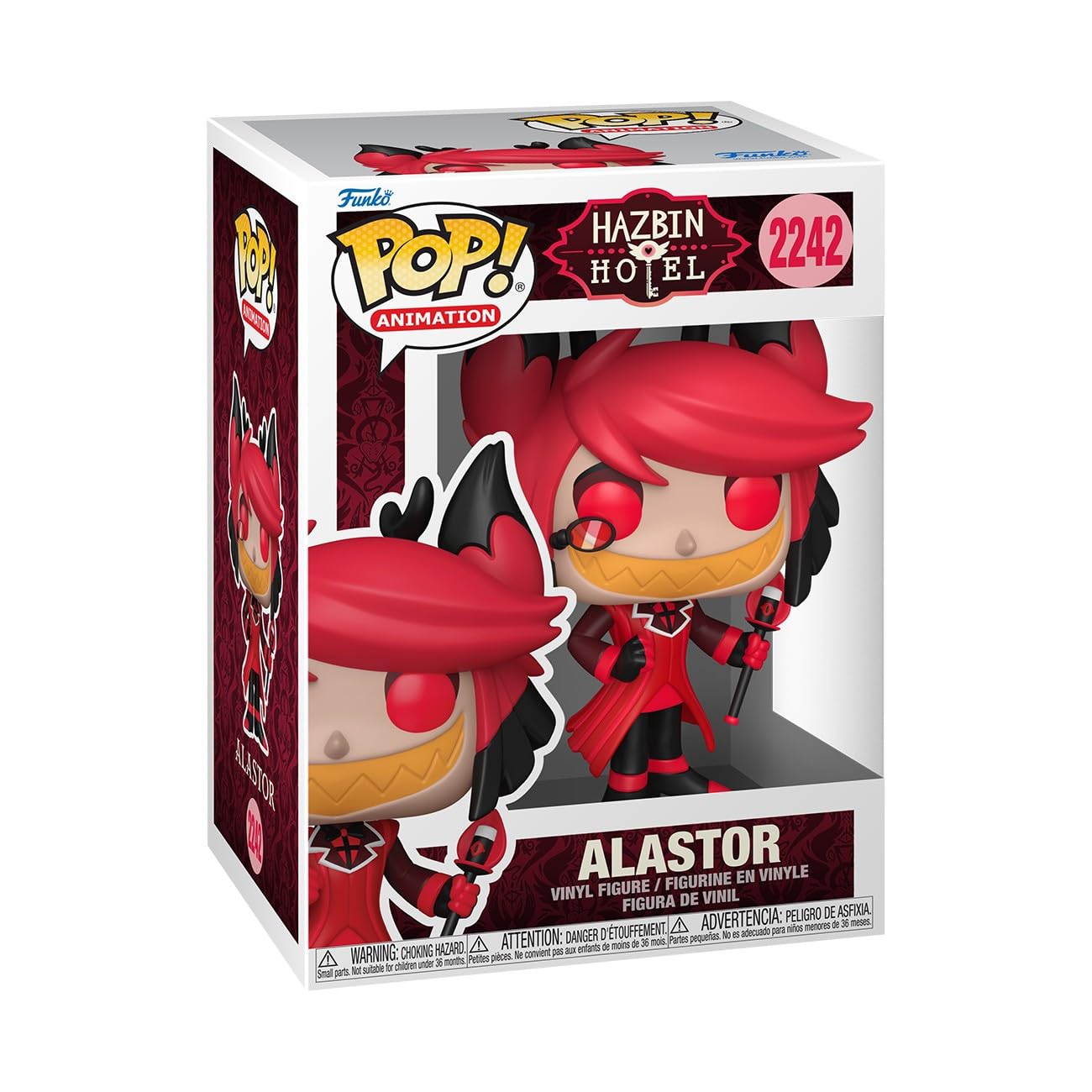 Image of Hazbin Hotel: Alastor Funko Pop! Vinyl Figure #2242